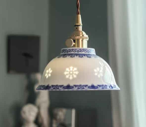 Elegant Blue and White Chandelier for a Stunning Home Transformation by eprolo