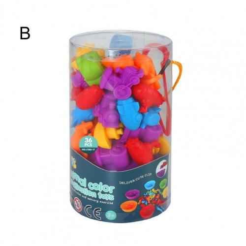 Children's Rainbow Count Early Education Cognitive Toys Montessori Teaching Aids Math Children's Game Set by eprolo