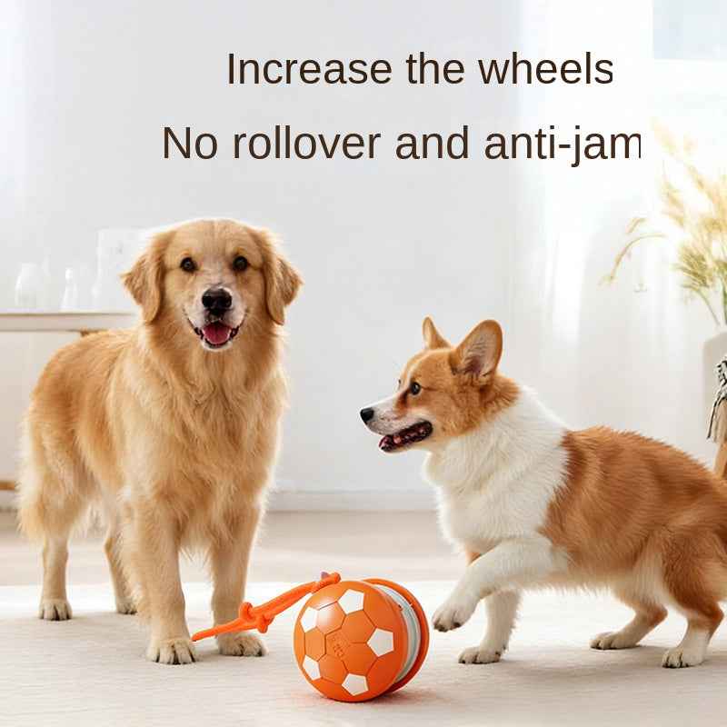 New Pet Smart Rolling Ball Toy for Dogs, Official US-Mexico-Canada World Cup Edition, Interactive Dog Play Tool by eprolo