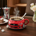 Car-Shaped Stainless Steel Coffee Mug – Handmade, Durable, Novelty Office Cup, Ideal Gift for Car Fans by eprolo