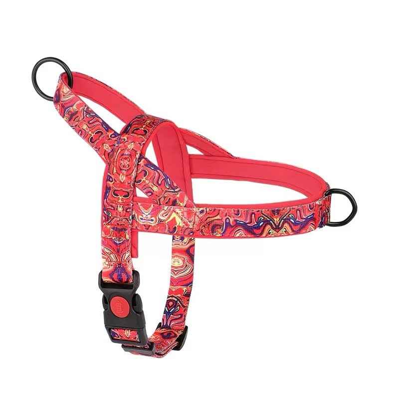 Dog Harness with Anti-Pulling Feature for Medium and Large Breeds, Lab, Golden Retriever, Dog Leash, Dog Chain by eprolo