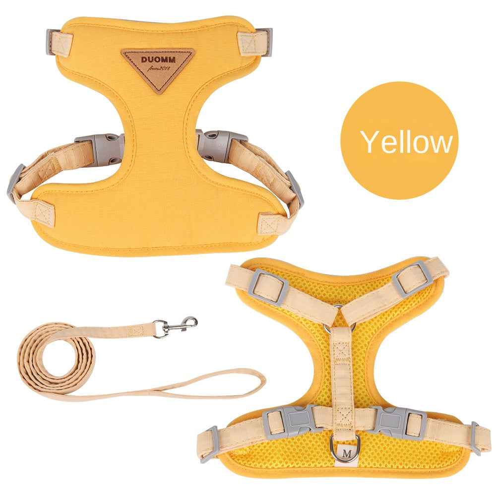 Cat traction rope to prevent breaking free cat chest harness for outdoor walking cat rope by eprolo