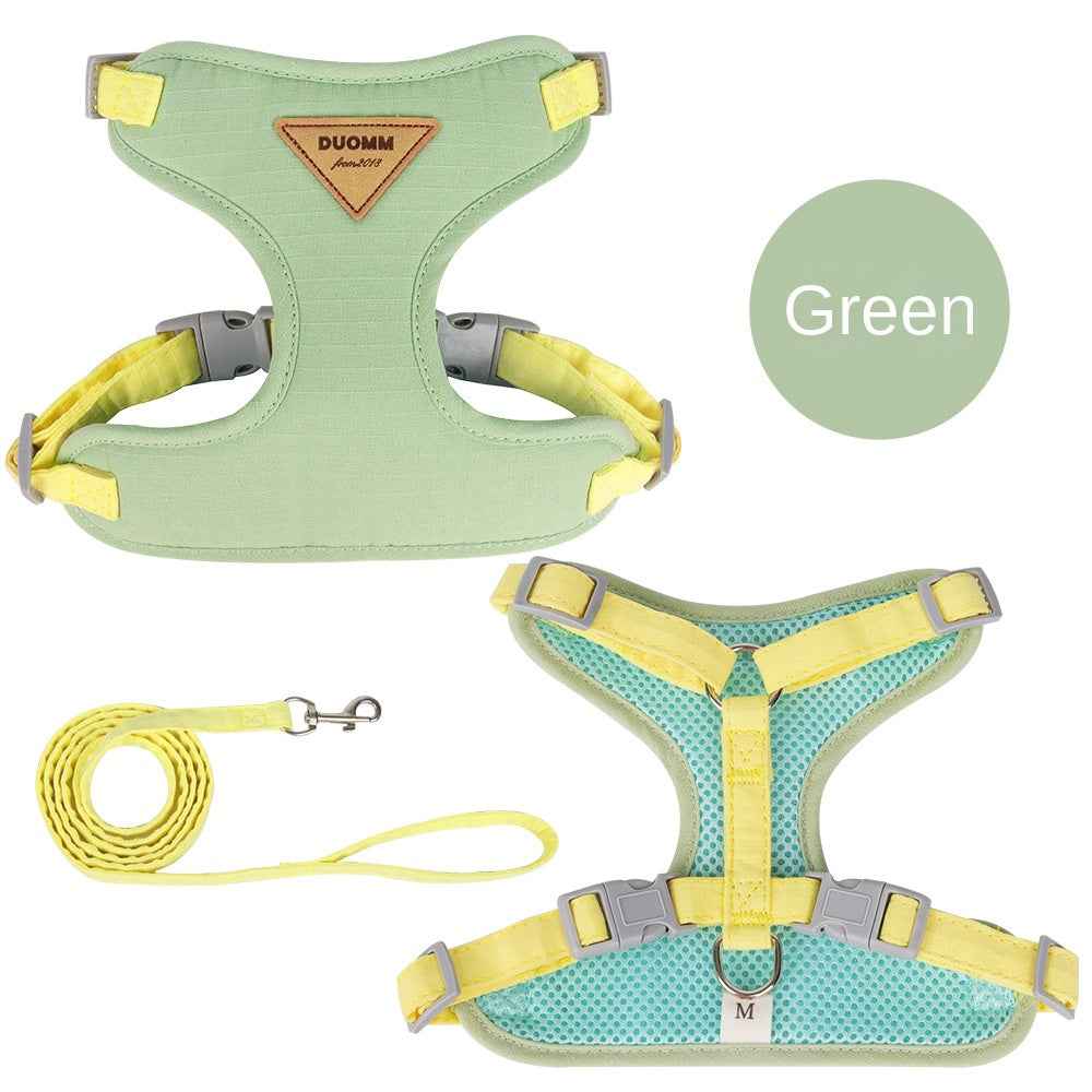 Cat traction rope to prevent breaking free cat chest harness for outdoor walking cat rope by eprolo
