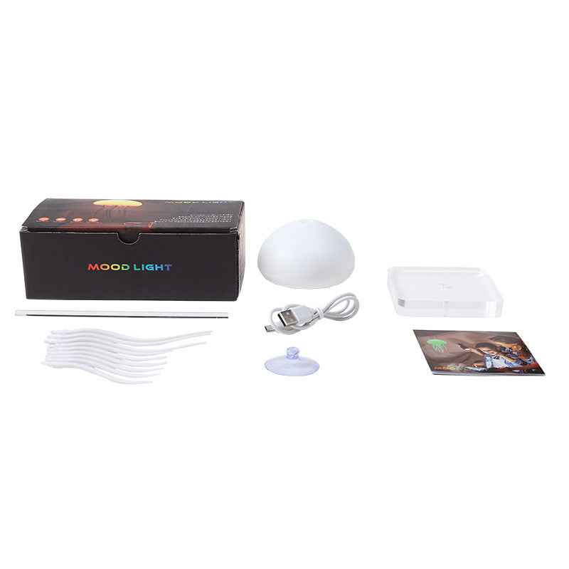Enchanting Sound-Activated Jellyfish Lamp for a Captivating Ambiance by eprolo
