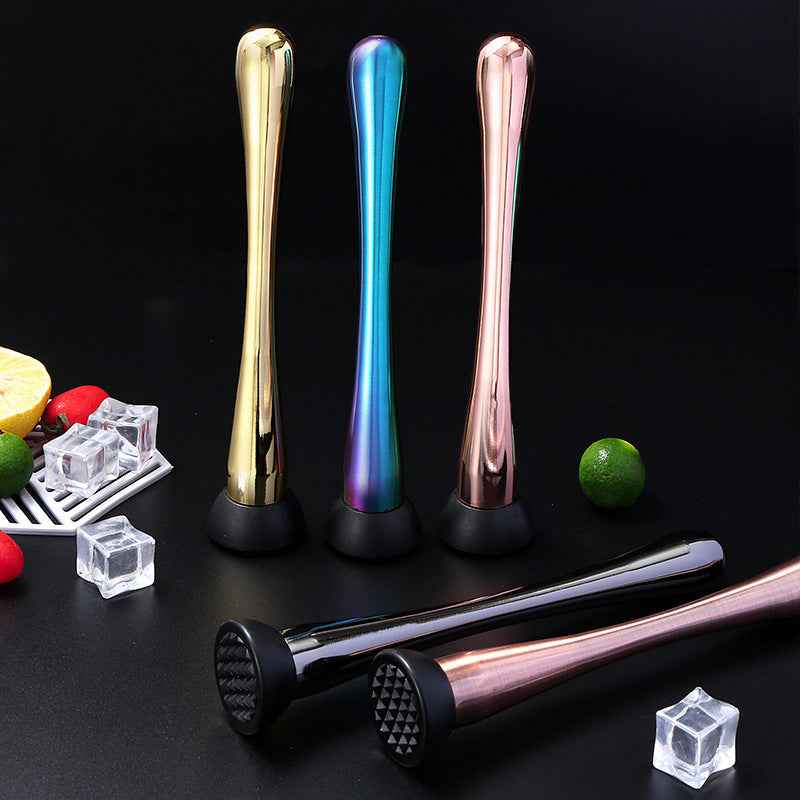 Stainless Steel Ice Crusher Muddler Bar Tool for Lemon Tea, Cocktail Mixing, by eprolo