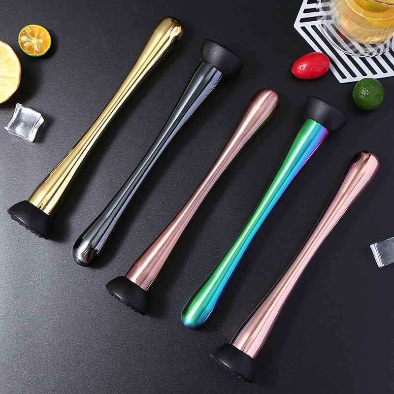 Stainless Steel Ice Crusher Muddler Bar Tool for Lemon Tea, Cocktail Mixing, by eprolo