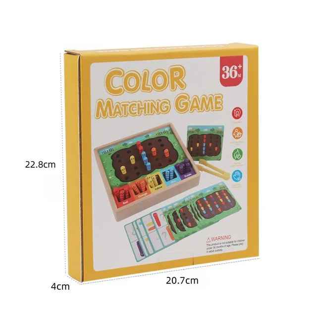Children's classification insect catching game early education puzzle color classification matching caterpillar game by eprolo