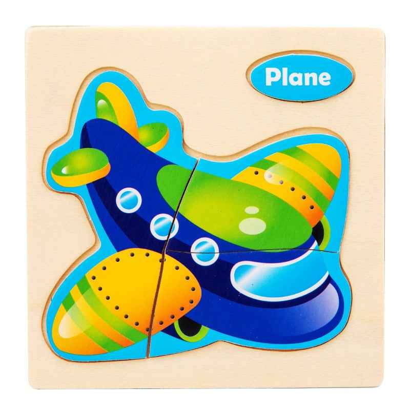 Early Education Puzzle Jitterbug With The Same Children's Educational Animal Enlightenment Cognitive Puzzle Board Toys by eprolo