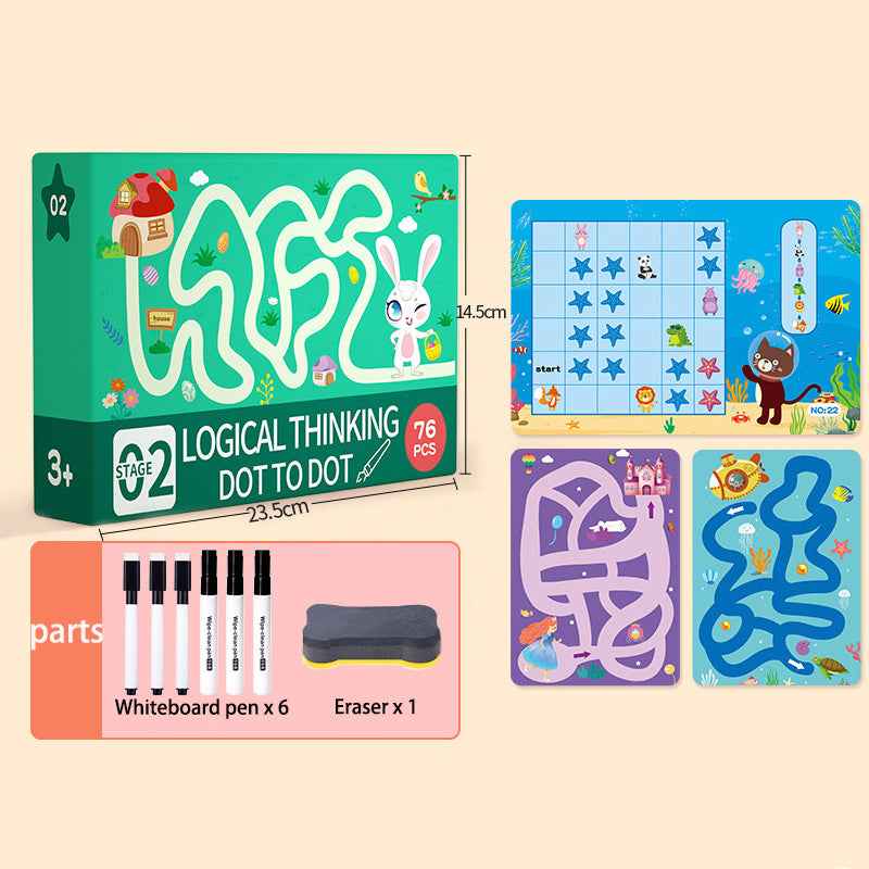 Enhance Fine Motor Skills with Our Pen Control Training for Kids by eprolo
