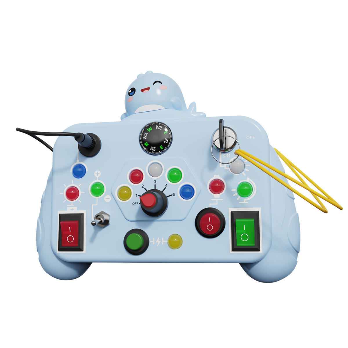 Montessori early childhood education toy Huarongdao LCD display puzzle game machine thinking by eprolo
