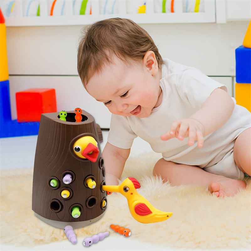 Woodpecker Toys Fishing Games: Fun & Educational Magnetic Play for Kids by eprolo