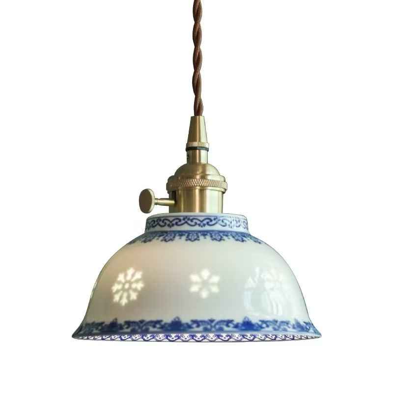 Elegant Blue and White Chandelier for a Stunning Home Transformation by eprolo