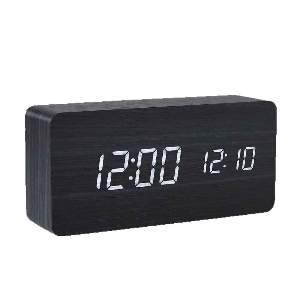 Transform Your Mornings with the LED Digital Alarm Clock: Thermometer & Night Light Included by eprolo