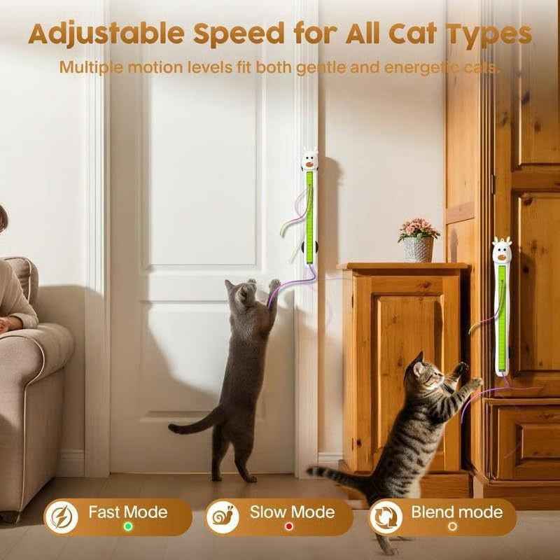Auto Motion Flying Rope Cat Toy by eprolo