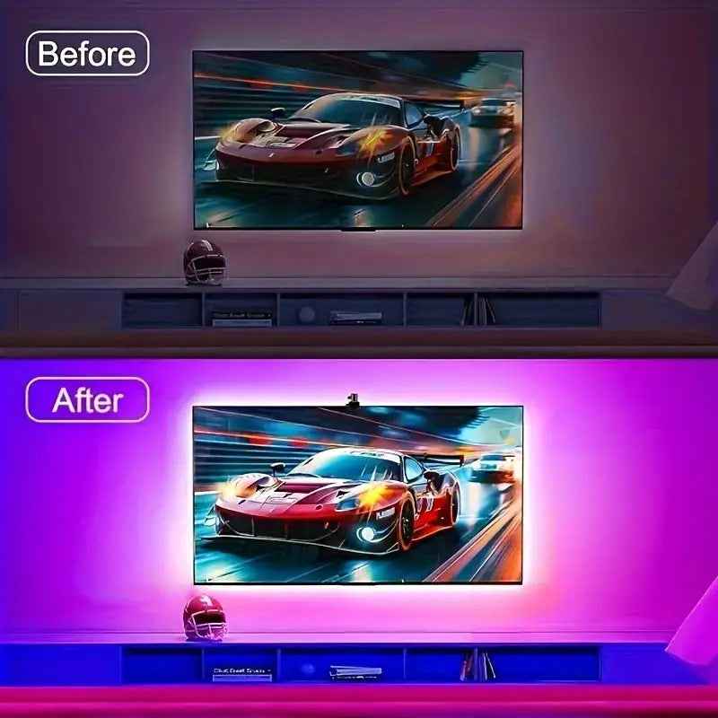 USB TV Ambient Light – Elevate Your Viewing Experience with Screen-Sync RGB Lighting by eprolo