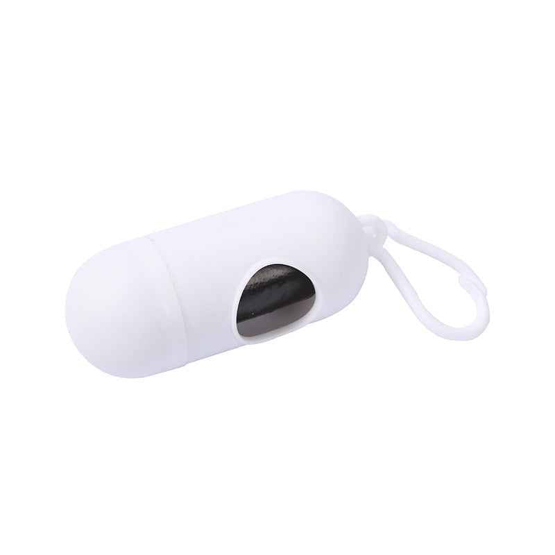 Pet Waste Bag Capsule Dog Waste Box Pill Portable Thickened Poop Bag by eprolo