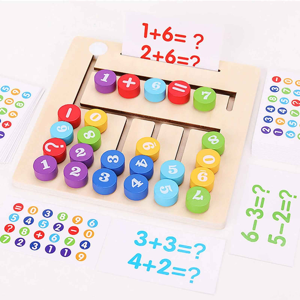 Children's digital maze walking blocks logical thinking puzzle toys early education intelligence development teaching aids by eprolo
