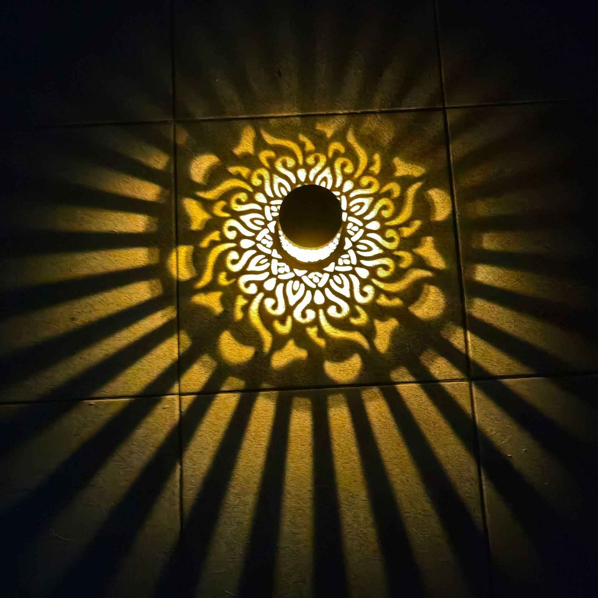 Transform Your Outdoor Space with Our Enchanting Solar Garden Wall Light by eprolo