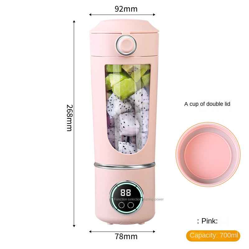 High-end juicer household crushed ice juicer cup USB charging portable juicer outdoor travel cup 12 dollars by eprolo