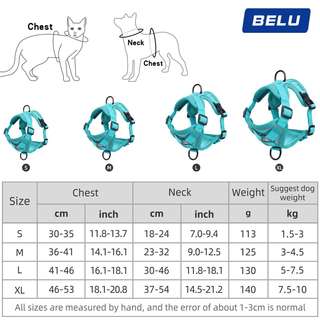 Pet Leash Reflective Breathable Cat Harness Vest Style Small Cat Breathable Reflective by eprolo