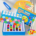 Montessori enlightenment early education clip ball classification game children's color matching toy by eprolo