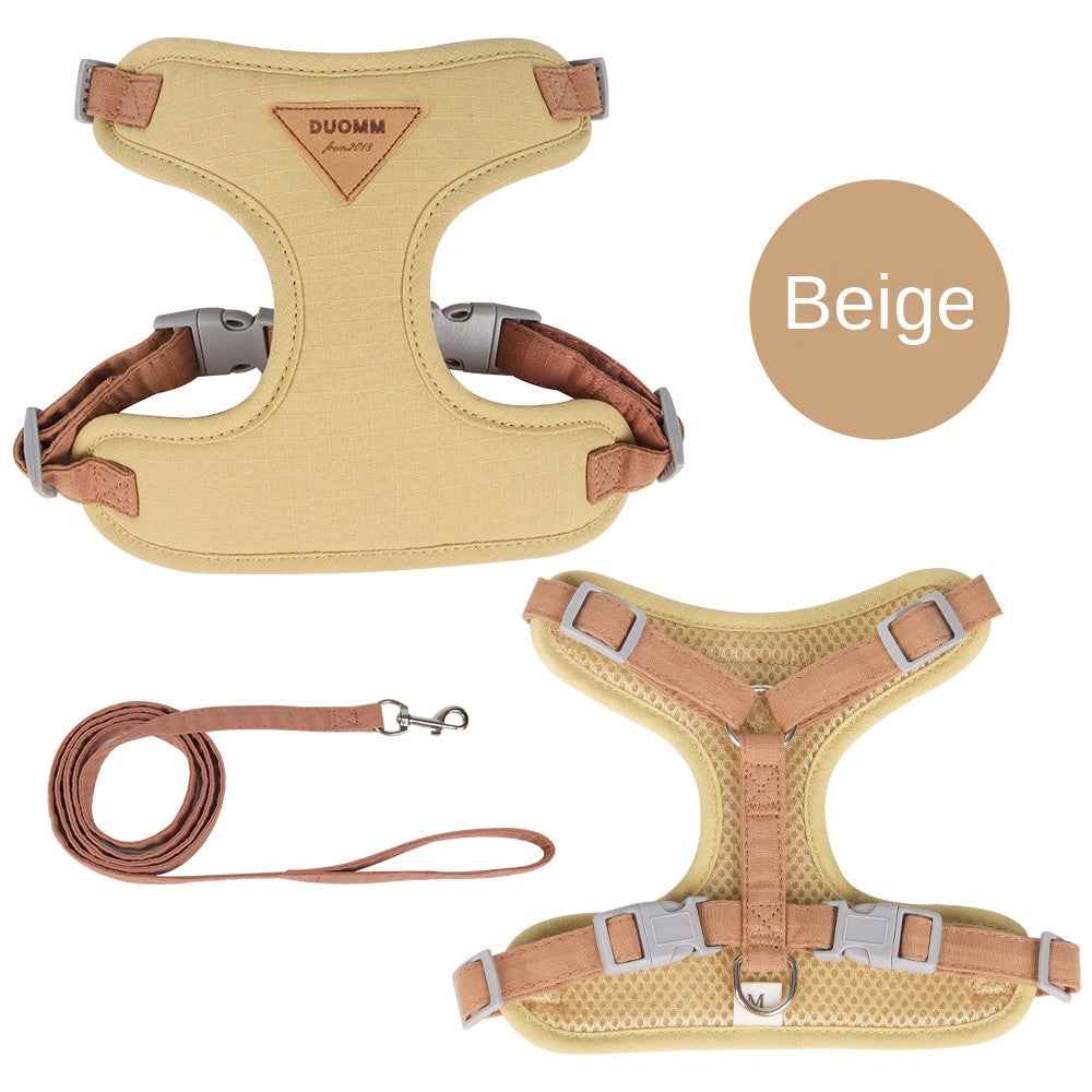 Cat traction rope to prevent breaking free cat chest harness for outdoor walking cat rope by eprolo
