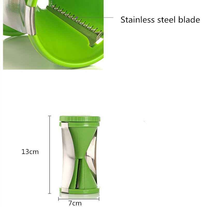 New vegetable spiral funnel slicer fruit cutter peeler kitchen cooking tool by eprolo