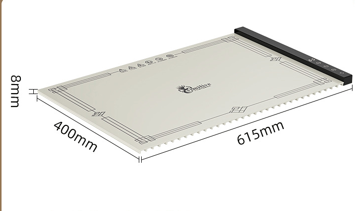 Silicone food insulation hot dish board, home folding multifunctional intelligent constant temperature heating table by eprolo