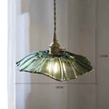 Vintage Brass Glass Chandelier – Elegant Retro Pendant Light for Your Home by eprolo
