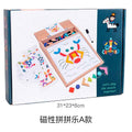 Unleash Creativity with Our Wooden Magnetic Drawing Board for Kids by eprolo