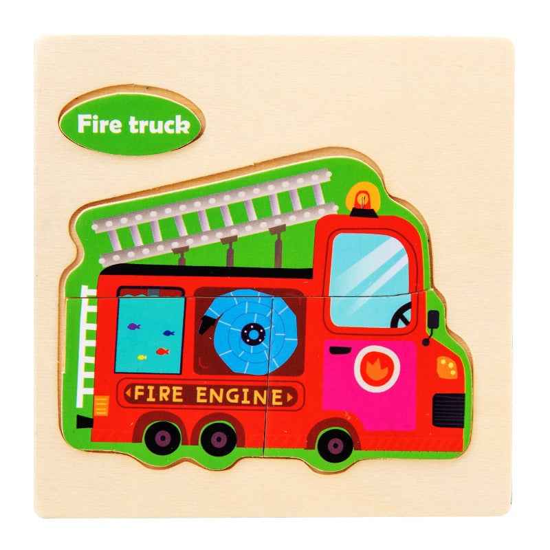 Early Education Puzzle Jitterbug With The Same Children's Educational Animal Enlightenment Cognitive Puzzle Board Toys by eprolo