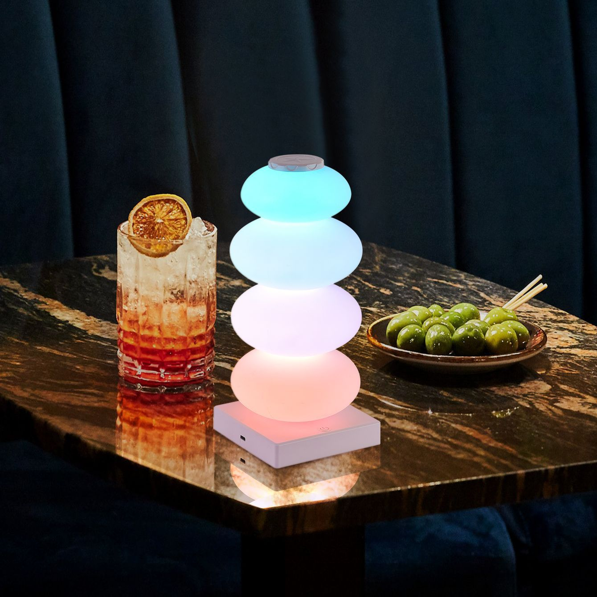 Transform Your Space with Our Colorful Romantic Mood Desk Lamp by eprolo