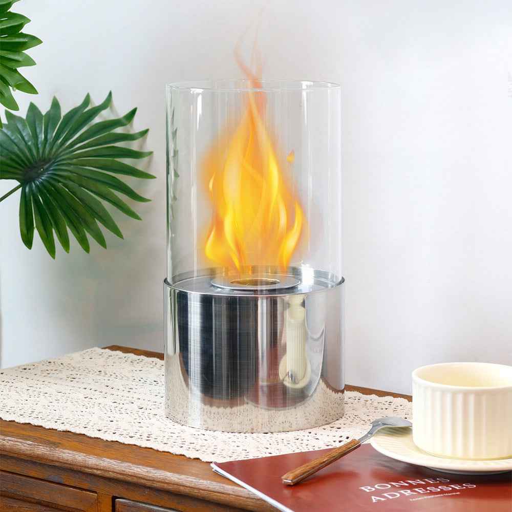Indoor Outdoor Tabletop Fire Brazier – Elevate Your Space with Real Flame Ambiance by eprolo