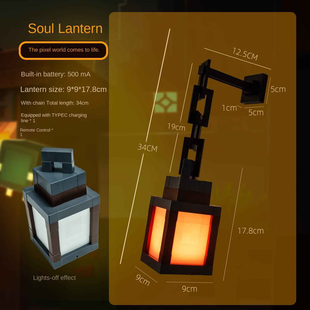 Enchant Your Space with the Minecraft LED Night Light – Creative Lantern for Anyone! by eprolo