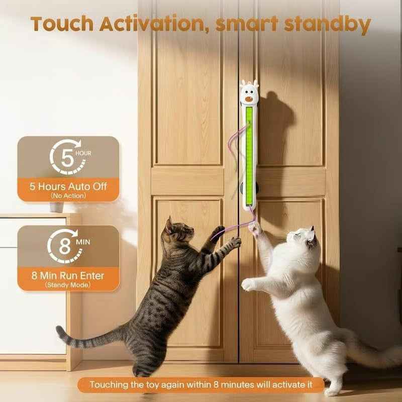Auto Motion Flying Rope Cat Toy by eprolo