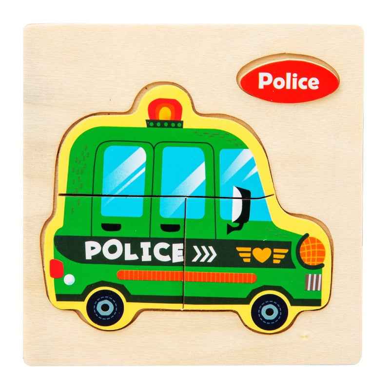Early Education Puzzle Jitterbug With The Same Children's Educational Animal Enlightenment Cognitive Puzzle Board Toys by eprolo
