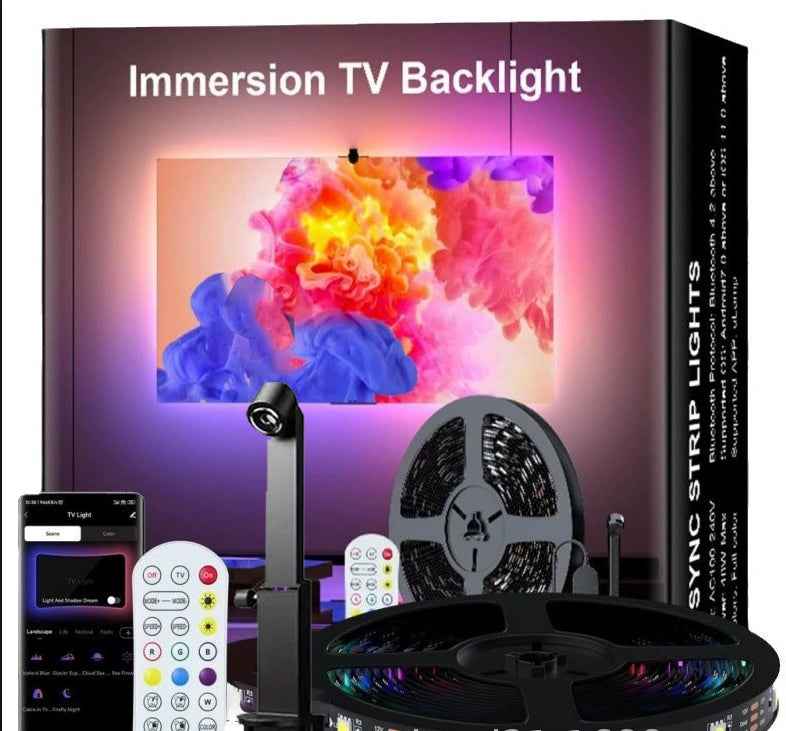 USB TV Ambient Light – Elevate Your Viewing Experience with Screen-Sync RGB Lighting by eprolo