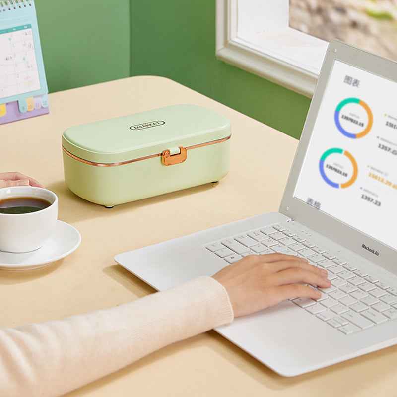 900ML Portable Electric Lunch Box for Office Workers. Self - heating, steaming, cooking, with heat preservation by eprolo