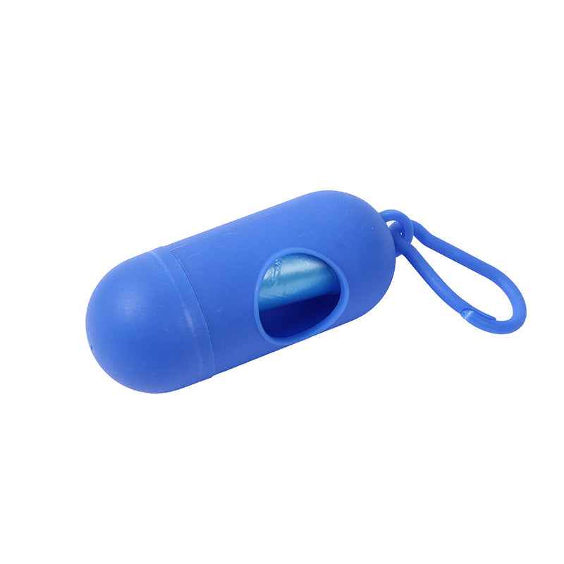 Pet Waste Bag Capsule Dog Waste Box Pill Portable Thickened Poop Bag by eprolo