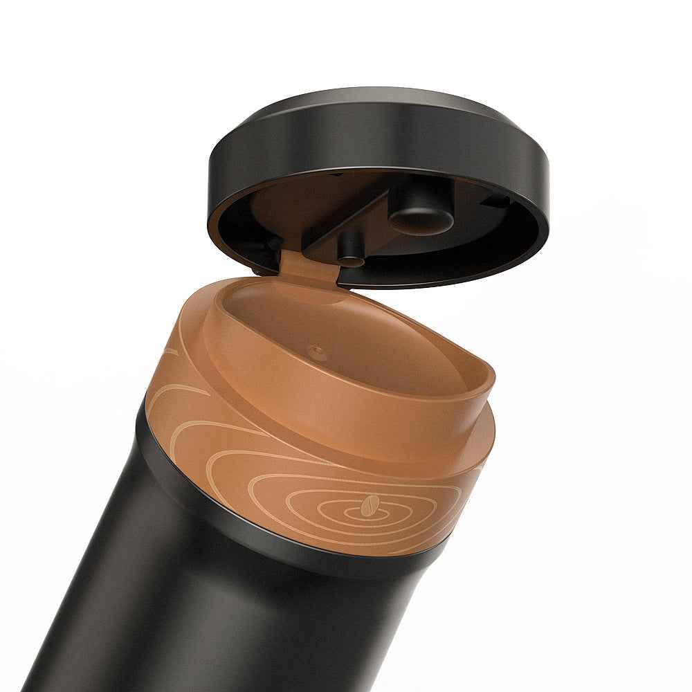 Portable Wireless Coffee Insulation French Press Espresso Capsule Coffee Maker Handheld Car Heating Coffee Cup by eprolo