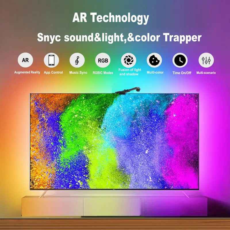 USB TV Ambient Light – Elevate Your Viewing Experience with Screen-Sync RGB Lighting by eprolo