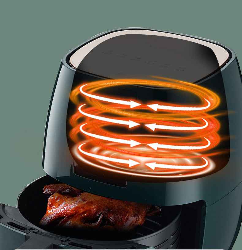 Household Appliances Smart Touch Automatic Power Off Touch Large Capacity Air Fryer Visual Air Fryer 5.5L by eprolo