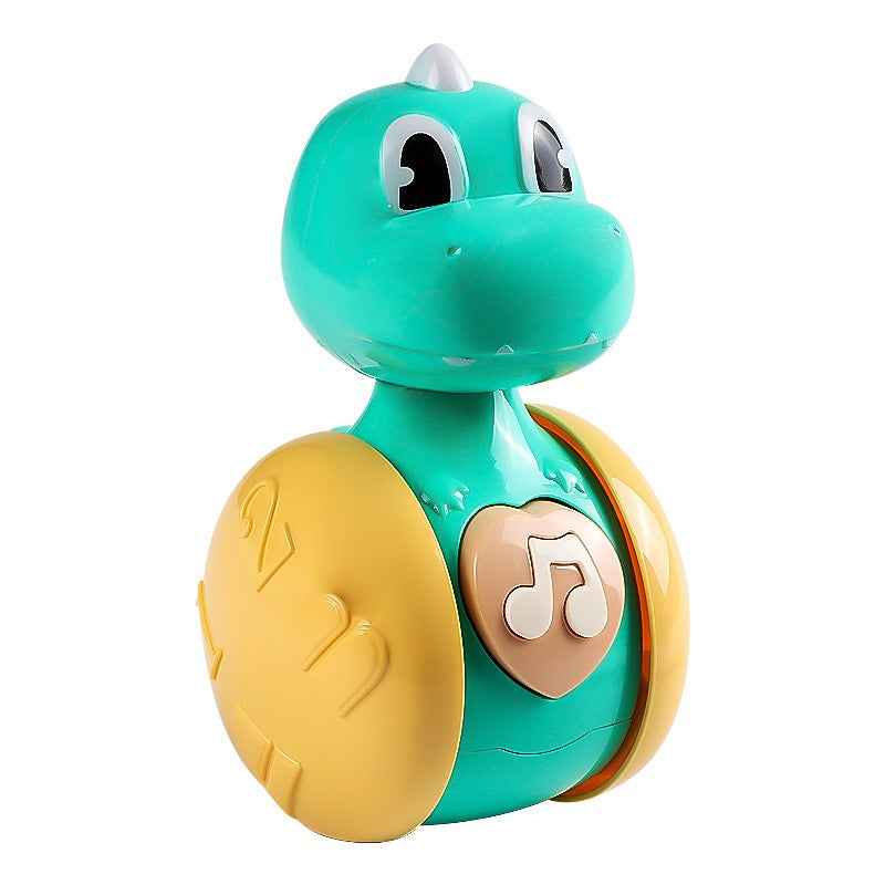 Little Deer Tumbler Children's Puzzle Early Education Toy Baby Soothing and Soothing Cartoon Shaped Cute Dinosaur by eprolo