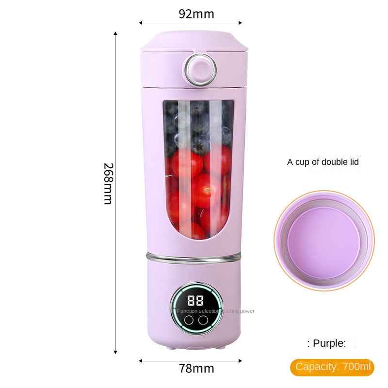 High-end juicer household crushed ice juicer cup USB charging portable juicer outdoor travel cup 12 dollars by eprolo