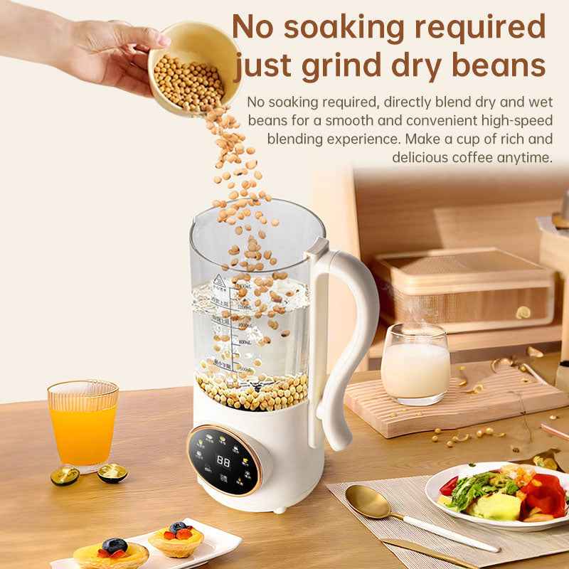 1.4L Nuts Milk Maker, Juicer and Soy Milk Machine with 16 Blades for Plant-Based Drinks, Oatmeal, Almond, Grains, and Beverages by eprolo