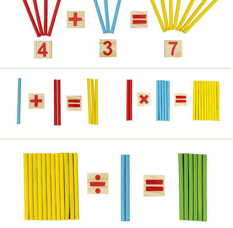 Montessori Counting Stick for Kids: Fun and Engaging Early Learning Tool by eprolo