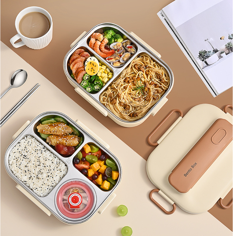 Stainless Steel Insulated Lunch Box - Keep Your Meals Fresh and Tasty by eprolo