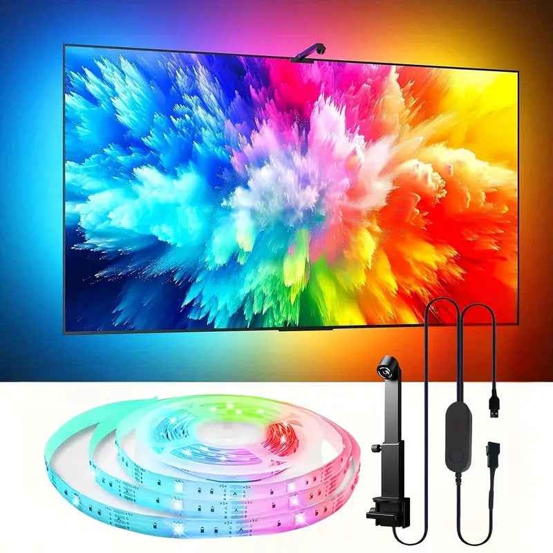 USB TV Ambient Light – Elevate Your Viewing Experience with Screen-Sync RGB Lighting by eprolo