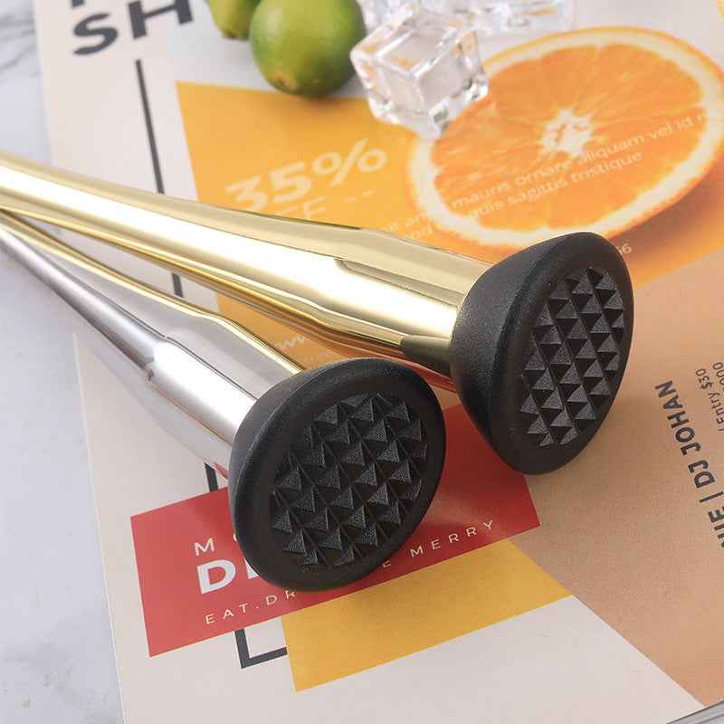 Stainless Steel Ice Crusher Muddler Bar Tool for Lemon Tea, Cocktail Mixing, by eprolo