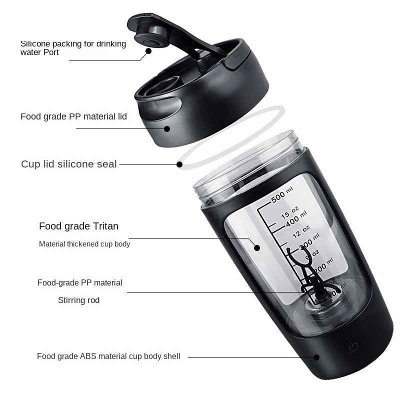 Fully automatic electric shaking cup large capacity mixing cup rechargeable model by eprolo